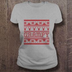 christmas ugly xmas sweater grampy shirt