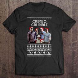 crimbo crumble friday night dinner christmas sweater t-shirt