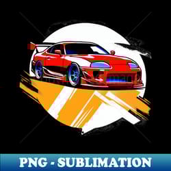 toyota supra design - premium png sublimation file - transform your sublimation creations