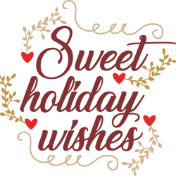 sweet holiday wishes svg, christmas svg, merry christmas svg, christmas cookies svg, christmas tree svg, cut file