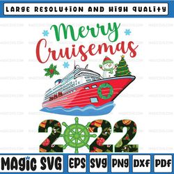 Merry Cruisemas Family Christmas 2022 Png, Cruising Xmas Png, Christmas Cruise Trip, Christmas Party Digital Sublimation