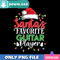 Santa Favorite Guitar Player PNG Perfect Sublimation Design Download.jpg