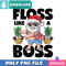 Santa Floss Like A Boss Png Best Files Design Download.jpg