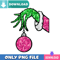 Grinch Holding Ball Pink Png Best Files Design Download.jpg