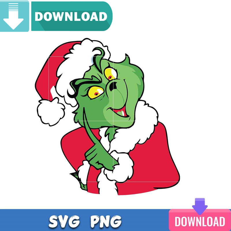 Santa Grinch Christmas SVG Best Files for Cricut Svgtrending.jpg