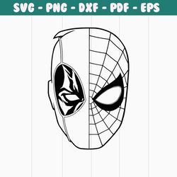 spiderman png bundle layered item, clipart, cricut, digital vector cut file,