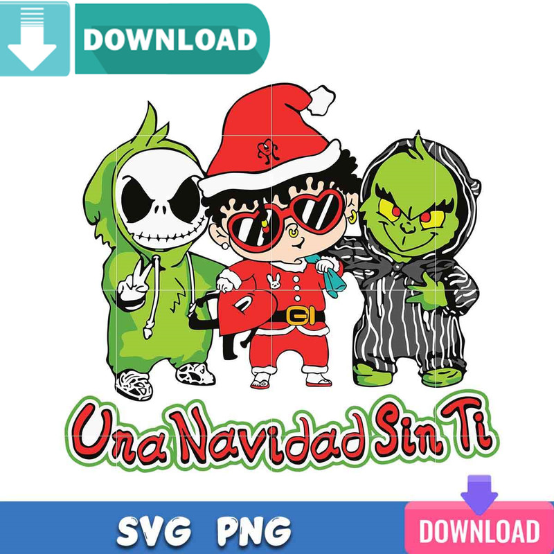 Una Navidad Sin Ti SVG Best Files for Cricut Svgtrending.jpg