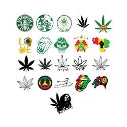 cannabis leaf svg bundle, trending svg, cannabis smoking svg, cannabis svg, weed svg, makrijuana svg, cannabis leaf svg,