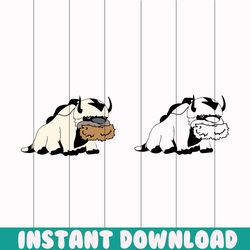 appa dee bradley baker png, avatar the last airbender png, the last airbender character png, aang png, avatar png, avat