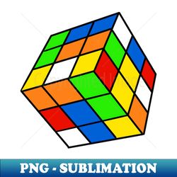 Cubing - Aesthetic Sublimation Digital File - Perfect for Sublimation Art
