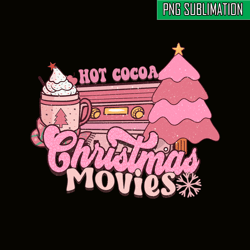 hot cocoa christmas movies png