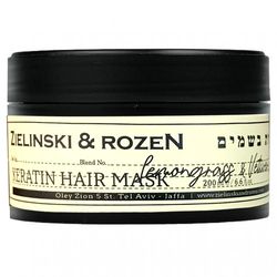 Keratin hair mask Zielinski & Rozen Lemongrass & Vetiver, Amber