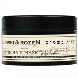 Keratin hair mask Zielinski & Rozen Orange & Jasmine, Vanilla