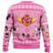 Merry Senshi Sailor Moon All Over Print Ugly Hoodie Zip 3D Hoodie 3D Ugly Christmas Sweater 3D Fleece Hoodie