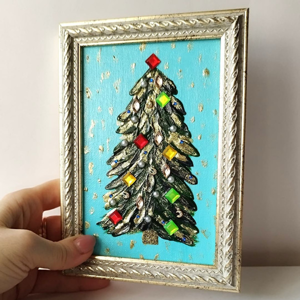 Christmas-tree-painting-with-rhinestones-mixed-art-gift-for-new-year-wall-decoration.jpg