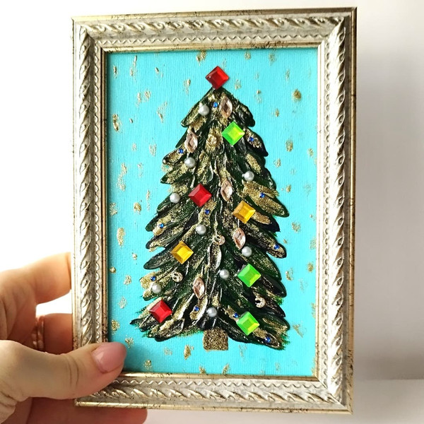 Christmas-tree-with-Christmas-balls-acrylic-textured-painting-mixed-art.jpg