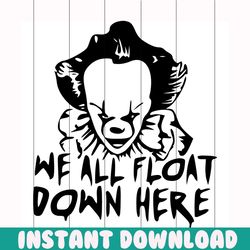 we all float down here png, horror characters png, horror friends png, horror halloween, halloween png, friends charact