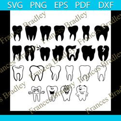 baby tooth svg bundle, trending svg, tooth svg, teeth svg, funny tooth svg, dentist svg, dental svg, dental care svg, ti