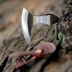 custom hand forged high polish carbon steel viking tomahawk beautiful axe head