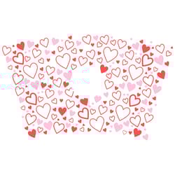 starbucks hearts full wrap svg, trending svg, starbucks wrap svg