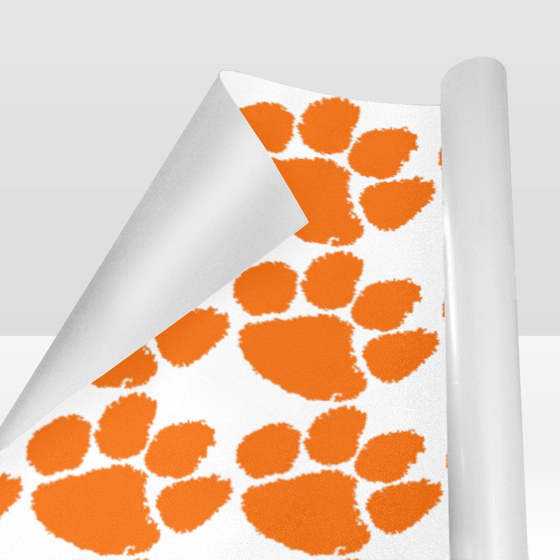 Clemson Tigers Gift Wrapping Paper.png
