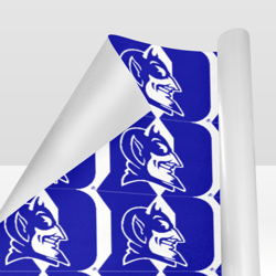 duke blue devils gift wrapping paper 58"x 23" (1 roll)