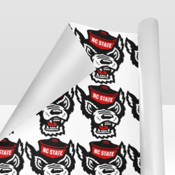nc state wolfpack gift wrapping paper 58"x 23" (1 roll)