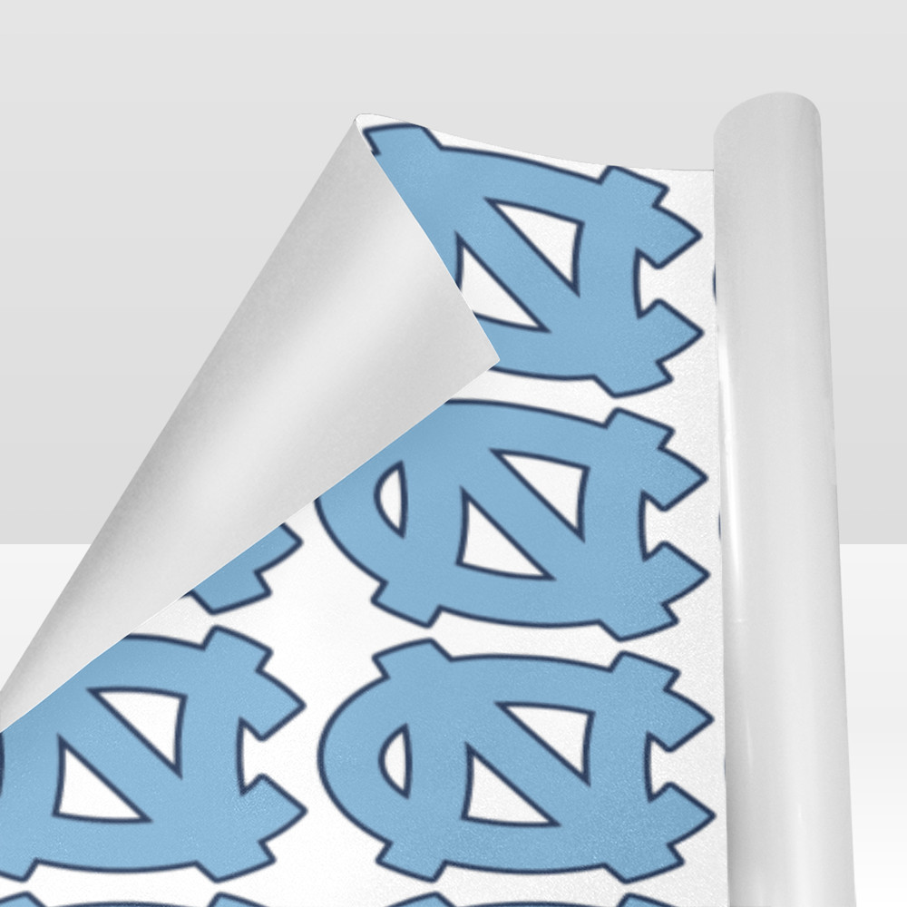 North Carolina Tar Heels Gift Wrapping Paper.png