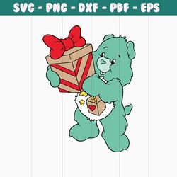 care bears png, rainbow care bear layered png, care bear svg, kids file png,