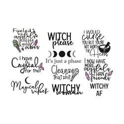 witch and crystal svg bundle, trending svg, witch svg, witchy svg, crystal svg, crystal ball svg, witchy woman svg, witc