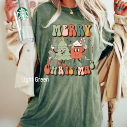merry christmas trees sweatshirt, i like them real thick and sprucy sweatshirt, holiday sweater, womens holiday sweatshi