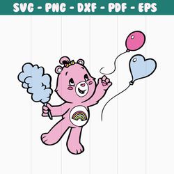 wish bear png care bear png, bear care png, cute bear png, care bear cloud layered png