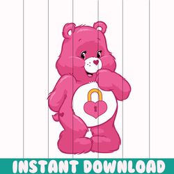 care bears bedtime bear png, pink bear png, care bear png, kids file png, care bear png,