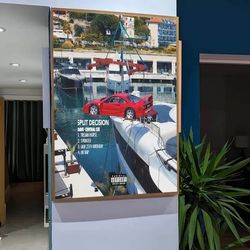 dave & central cee split decision album 2023 canvas