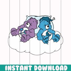 care bears funshine bear png, care bear cloud layered png, rainbow care bear layered png, tenderheart bear, care bears p