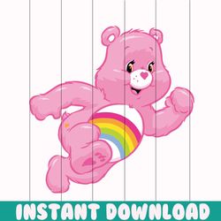 care bear png, care bear file png, care bear merchpng, digital download