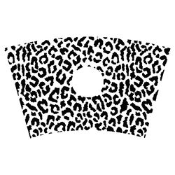 leopard starbucks full wrap svg, trending svg, starbucks wrap svg