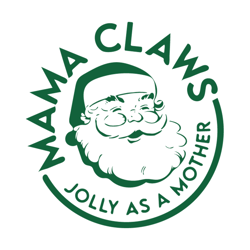 mama claus jolly as a mother svg, christmas svg, xmas svg