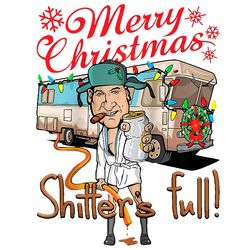 merry christmas cousin eddie shitters full png, xmas png, christmas png