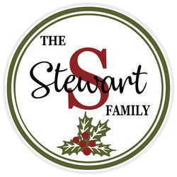personalized family logo svg, christmas svg, xmas svg