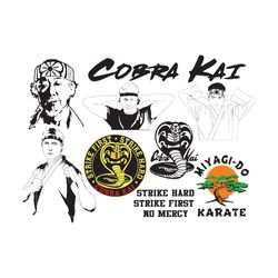 cobra kai logo bundle, trending svg, cobra kai svg, cobra kai logo, miyagido karate svg, cobra kai karate, karate svg, c