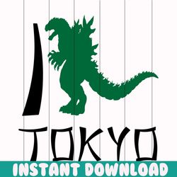 tokyo godzilla and king kong retro tshirt design png, godzilla png, trendy shirt design, godzilla digital