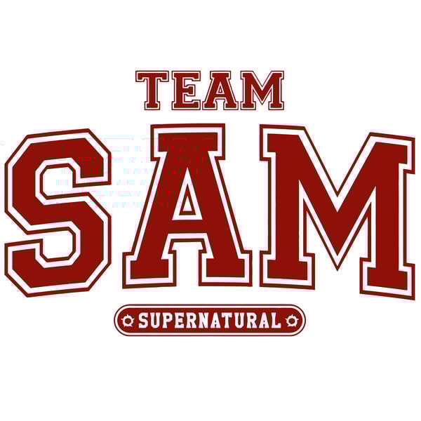 Team Sam Supernatural Svg, Supernatural logo Svg, Dean & Sam | Inspire ...
