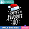 Santa Favorite Hoho PNG Perfect Sublimation Design Download.jpg