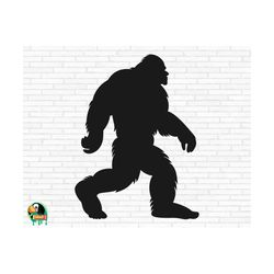 bigfoot svg, big foot svg, yeti svg, sasquatch svg, walking bigfoot svg, bigfoot vector, wild monster svg, cut files, cricut, png, svg