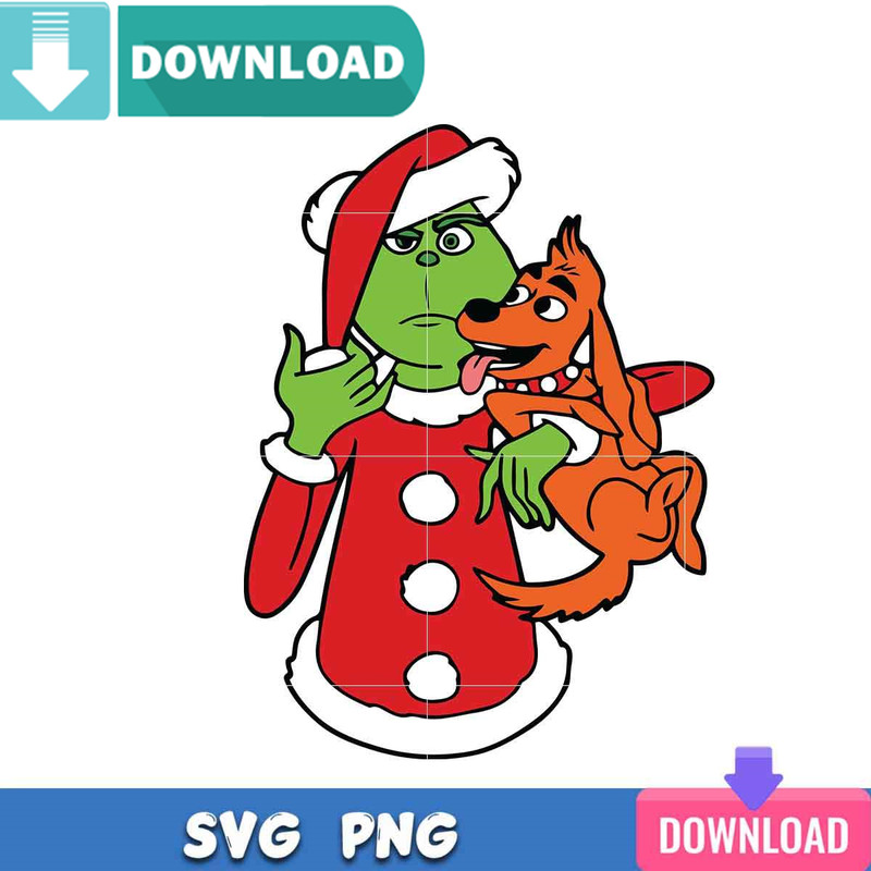 Grinch And Max SVG Best Files for Cricut Svgtrending.jpg