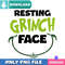 Resting Grinch Face Christmas Png Best Files Design Download.jpg