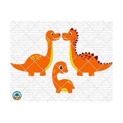 cute dinosaurs family svg, baby dinosaur svg, daddy mommy dinosaur, dinosaur svg, dino clipart, dino fossil birthday party, cute dinosaur