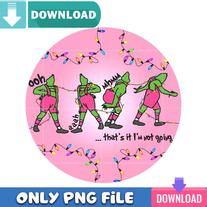 That's It I'm Not Going Pink Png Best Files Design Download.jpg