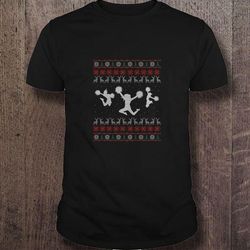 cheerleader ugly christmas sweater tshirt